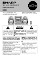 Sharp CD-BA2100-Owners-Manual 